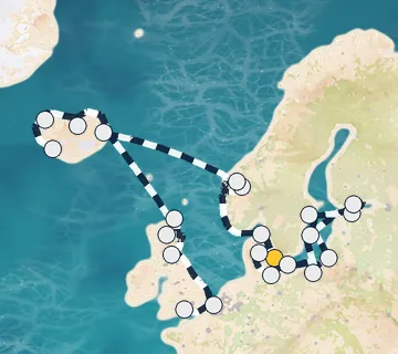 34 Night Copenhagen to London cruise