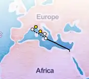 5 Night Rome to Savona cruise