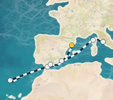 10 Night Barcelona to Rome cruise