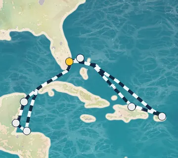 14 Night Ft. Lauderdale to Ft. Lauderdale cruise