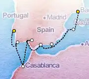 7 Night Lisbon to Barcelona cruise
