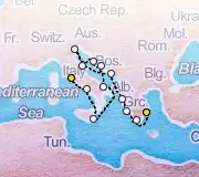 14 Night Rome to Athens cruise