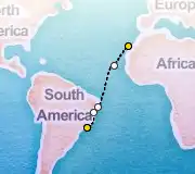 11 Night Tenerife to Rio cruise