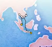 16 Night Bali to Singapore cruise