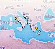 10 Night Athens to Rome cruise