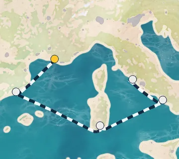 5 Night Marseille to Rome cruise