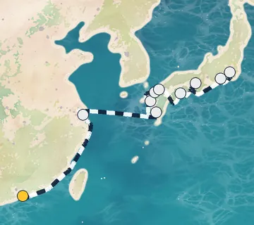 14 Night Hong Kong to Tokyo cruise