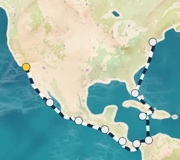 19 Night Los Angeles to New York cruise