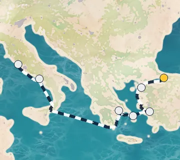 7 Night Istanbul to Rome cruise