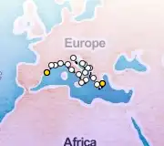 21 Night Athens to Barcelona cruise
