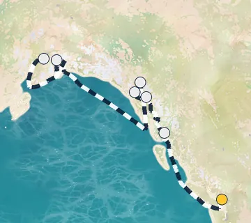 7 Night Vancouver to Anchorage cruise