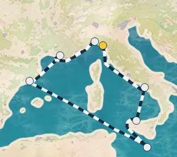 7 Night Florence to Portofino cruise