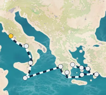 11 Night Rome to Athens cruise