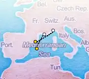 3 Night Palma Mallorca to Barcelona cruise