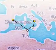 4 Night Naples to Barcelona cruise