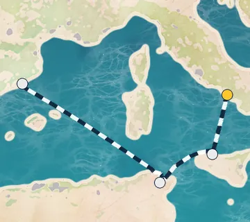 4 Night Naples to Barcelona cruise