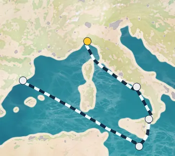5 Night Portofino to Barcelona cruise