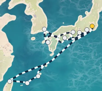 18 Night Tokyo to Tokyo cruise