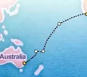 19 Night Sydney to Los Angeles cruise