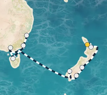 11 Night Auckland to Sydney, Australia cruise