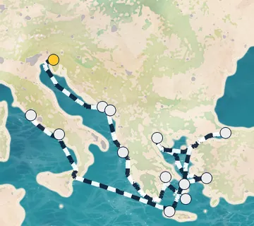 21 Night Trieste to Rome cruise