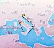 7 Night Rome to Trieste cruise