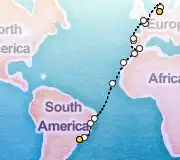 26 Night Sao Paolo to Kiel cruise