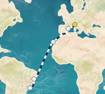 15 Night Portofino to Rio cruise