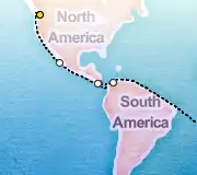 16 Night Mosselbay to Seattle cruise