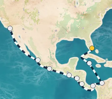 17 Night Miami to Los Angeles cruise