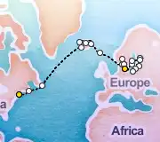 28 Night Copenhagen to Boston cruise