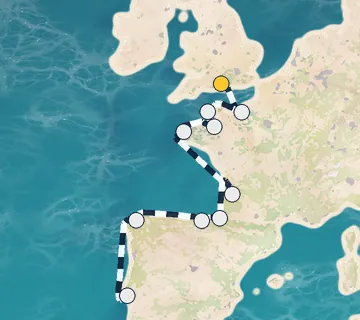 12 Night London to Lisbon cruise