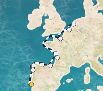 11 Night Lisbon to Ijmuiden cruise
