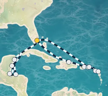 17 Night Miami to Miami cruise