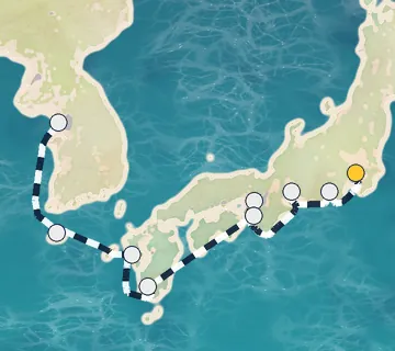9 Night Tokyo to Seoul cruise