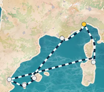 7 Night Savona to Savona cruise