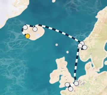 10 Night Reykjavik to London cruise