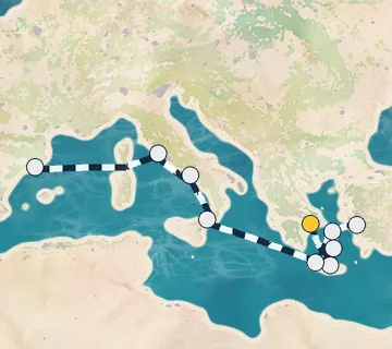 11 Night Athens to Barcelona cruise