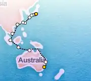 30 Night Tokyo to Sydney cruise