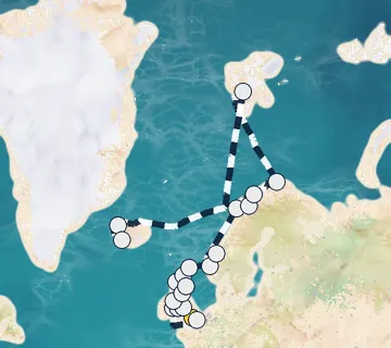 28 Night Greenwich to Reykjavik cruise