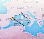 7 Night Tarragona to Barcelona cruise