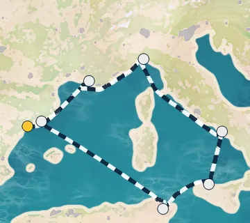 7 Night Tarragona to Barcelona cruise