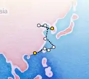 15 Night Seoul to Hong Kong cruise