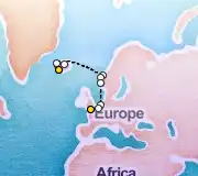 11 Night Reykjavik to London cruise