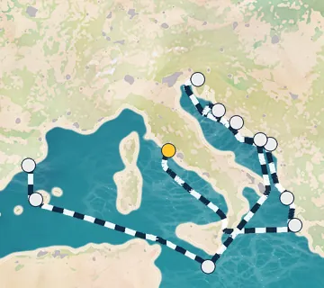 14 Night Rome to Barcelona cruise