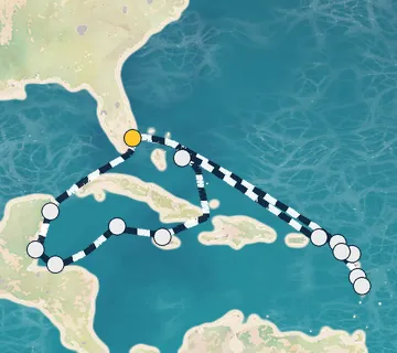 21 Night Ft. Lauderdale to Ft. Lauderdale cruise