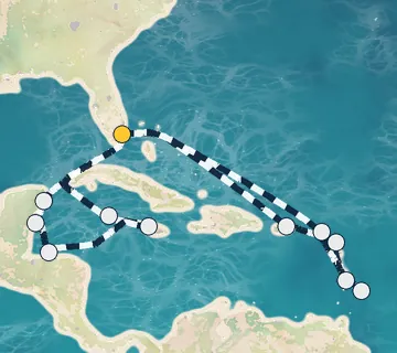 21 Night Miami to Miami cruise