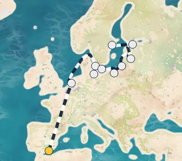 12 Night Almeria to Stockholm cruise