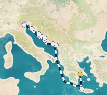 10 Night Athens to Venice cruise