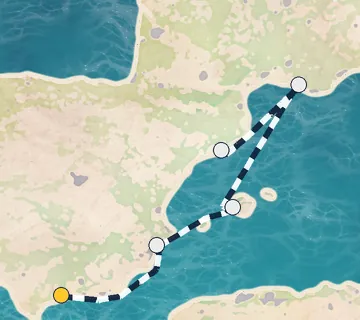 4 Night Malaga to Barcelona cruise